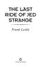 [Colter Farrow 03] • Last Ride of Jed Strange